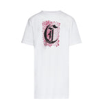 Just Cavalli Kids Abito Bianco con Strass per Bambine