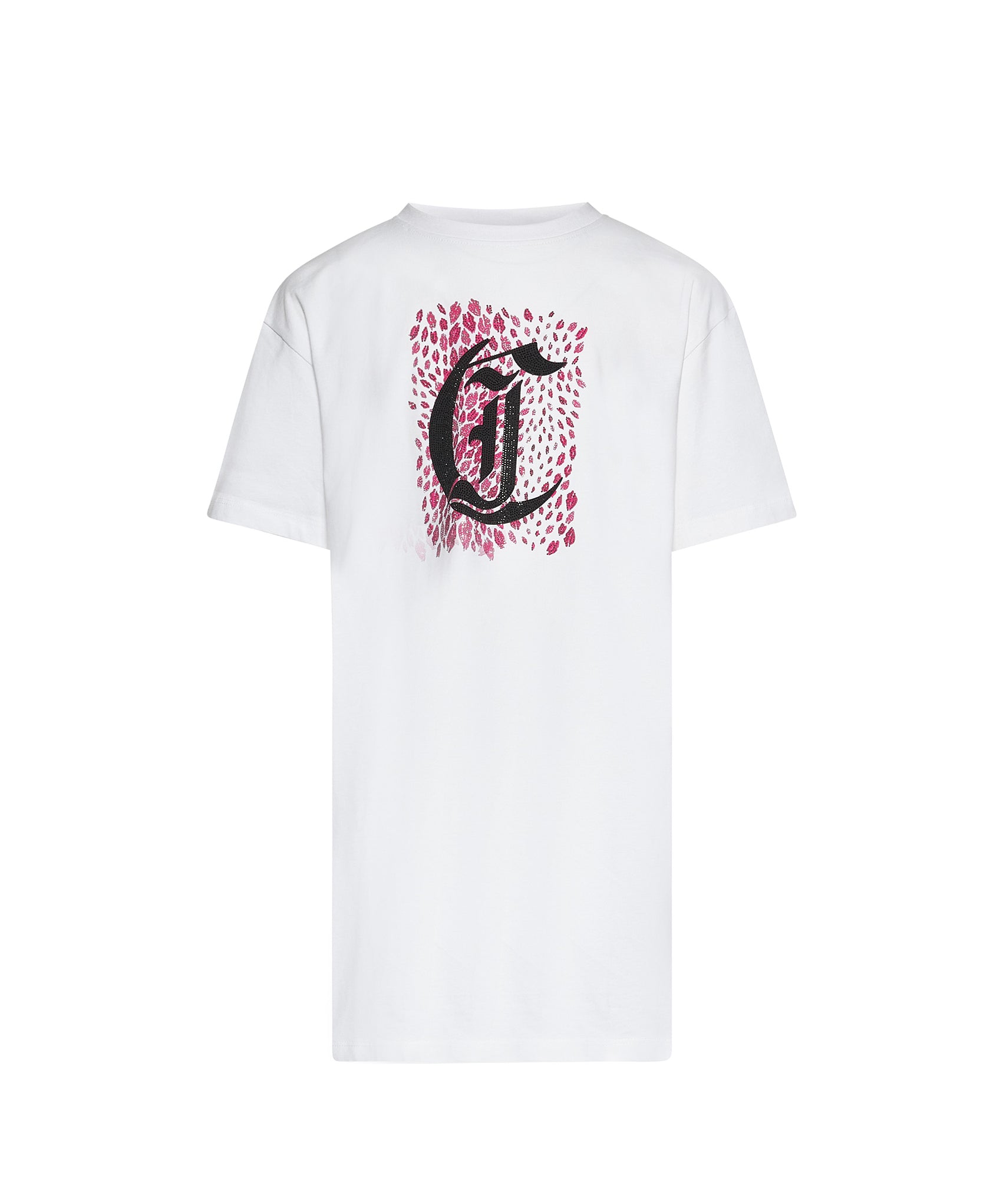 Just Cavalli Kids Abito Bianco con Strass per Bambine