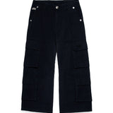 Diesel Kids Pantalone Cargo in Popeline frontale