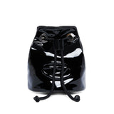Diesel Kids Borsa Welltyx Lucida Nera per Bambine