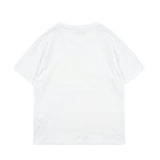 Juicy Couture Kids T-Shirt Bianca con Scritta Logo in Strass per Bambine