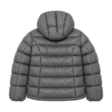 Blauer Kids Piumino con Cappuccio Grigio per Bambini
