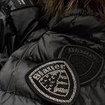 Blauer Kids Giubbino Nero con Pelliccia Arcadia per Bambine