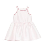 Simonetta Kids Abito Rosa da Cerimonia con Applicazione per Bambine