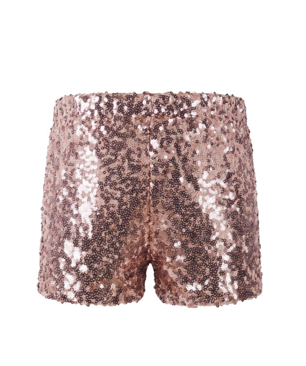 Patrizia Pepe Kids Short Rosa con Pailettes per Bambine