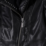 Twinset Kids Giubbino di Pelle con Volant (dettagllio)