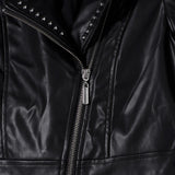 Twinset Kids Giubbino di Pelle con Volant (dettagllio)