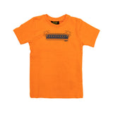 Effek T-shirt Arancio con Stampa per Bambini