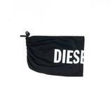 Diesel Kids Gonna Copricostume Nero con Logo per Bambine