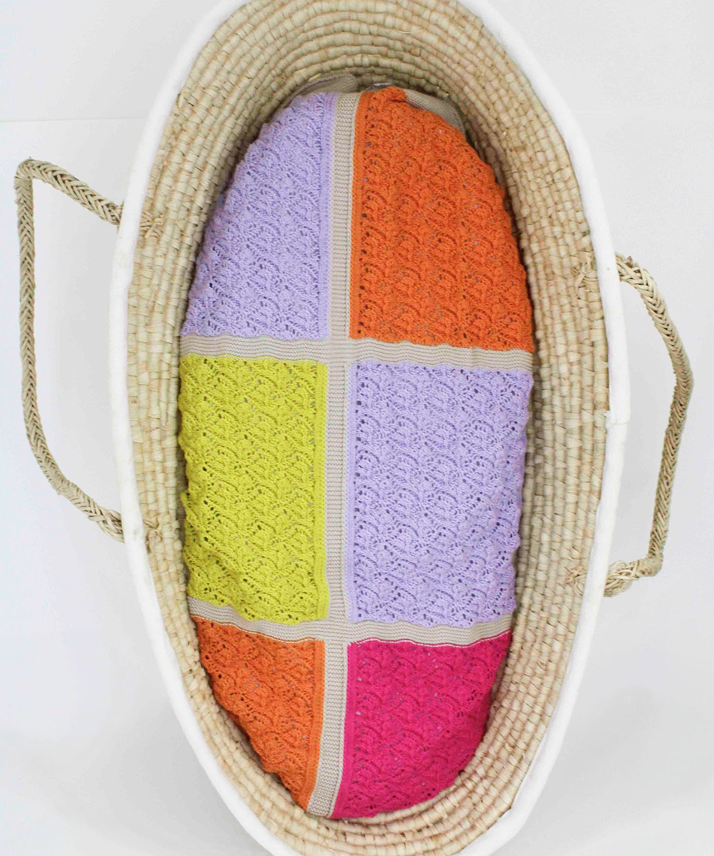 Le Coconne Coperta Multicolor per Neonate