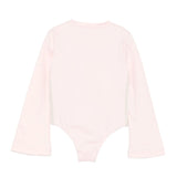 Palm Angels Kids Body Rosa con Logo per Bambine