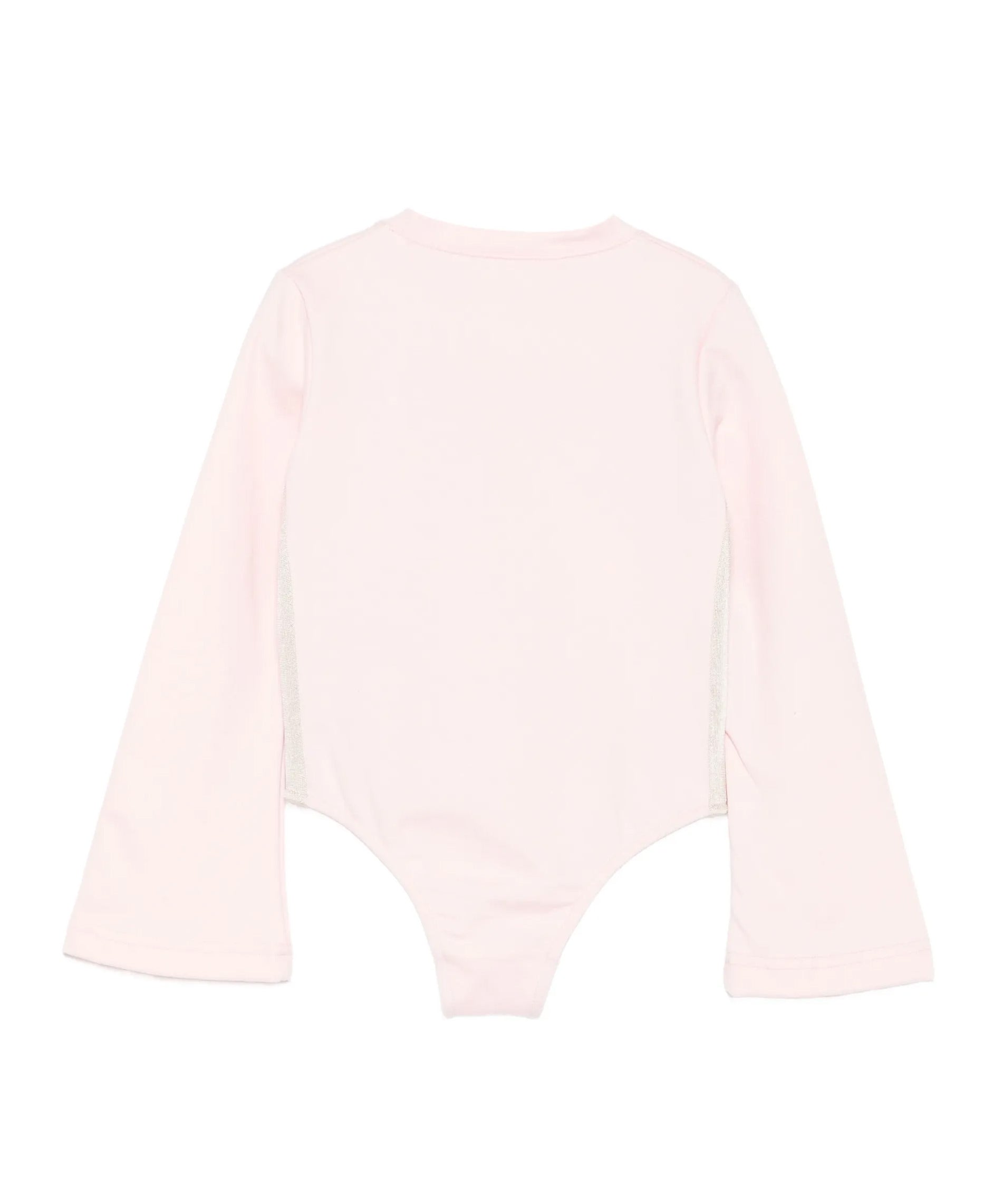 Palm Angels Kids Body Rosa con Logo per Bambine