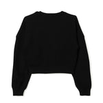 Pinko Kids Maglione Nero/Bianco con Intarso Logo per Bambine (retro)