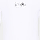 Maison Margiela Kids Body Bianco con Logo per Bambine
