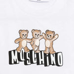 Moschino Kids T-Shirt con Teddy Bear Bianca per Neonate