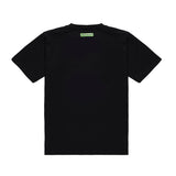 Sprayground Kids T-shirt Nera Angry Green Bear Face per Bambini