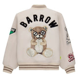 Barrow Kids Giubbino Crema con Patches per Bambini