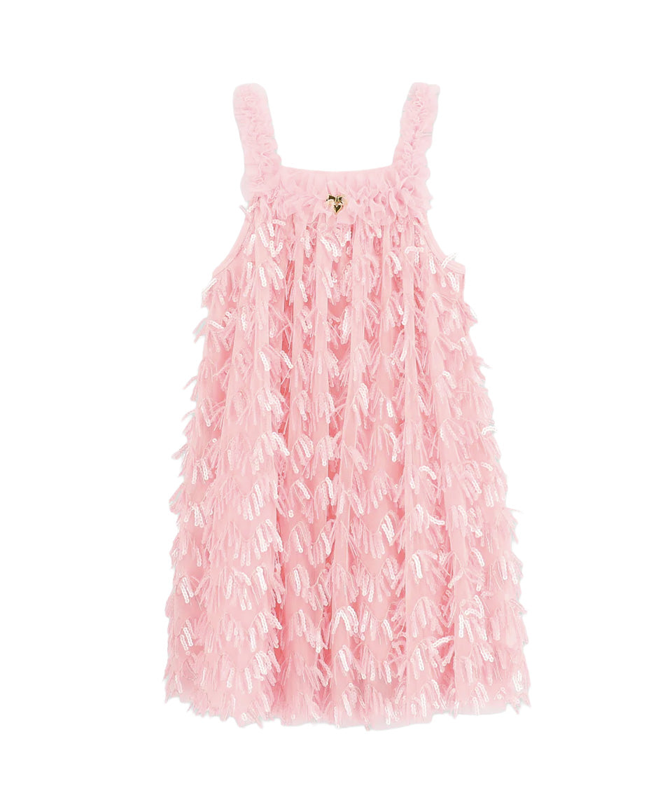 Angel's Face Kids Alison Abito Rosa con Tulle per Bambine