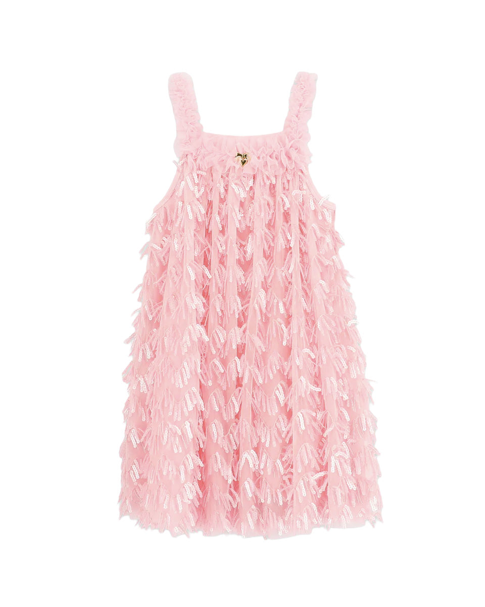 Angel's Face Kids Alison Abito Rosa con Tulle per Bambine