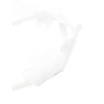 Elisabetta Franchi La Mia Bambina Cerchietto Panna con Fiori per Bambine (retro)