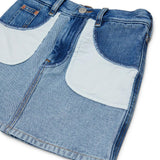 Maison Margiela Kids Gonna in Denim per Bambine