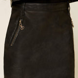 Twinset Kids Gonna in Pelle per Bambine
