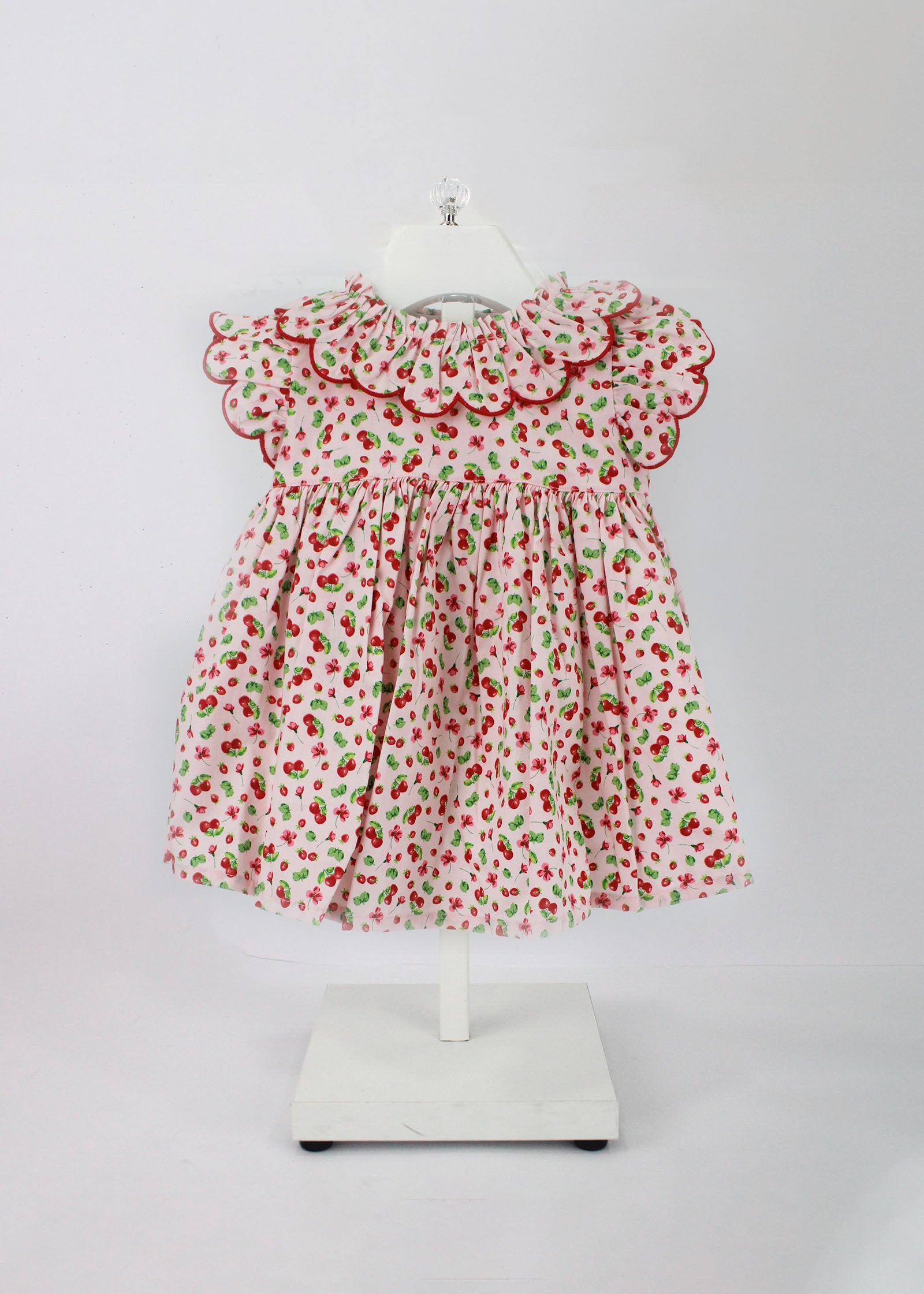 Deolinda Abito Fantasia Cherry per Neonate