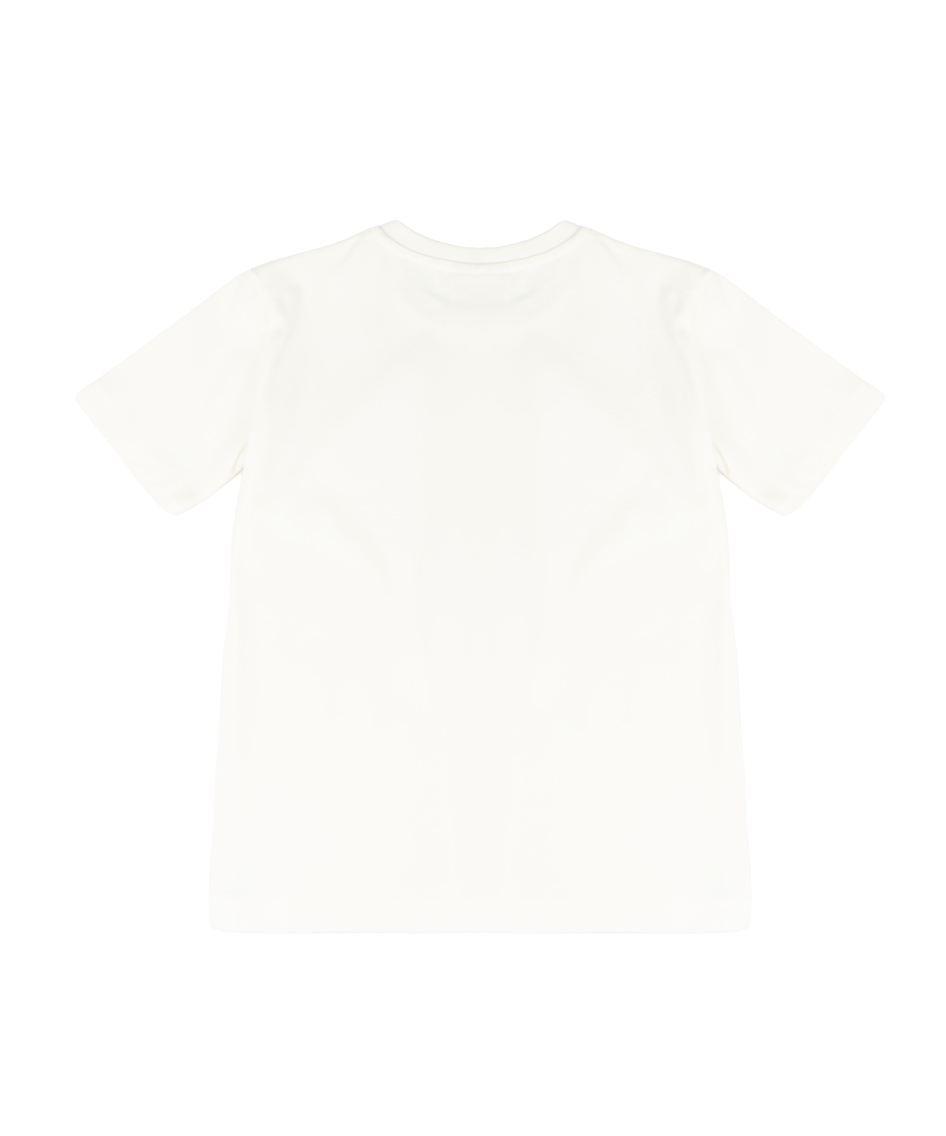 Yes London Kids T-Shirt Bianco con Tasca e Logo per Bambini