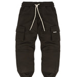 Yes London Kids Pantalone Cargo Verde Edera per BAmbini