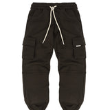 Yes London Kids Pantalone Cargo Verde Edera per BAmbini