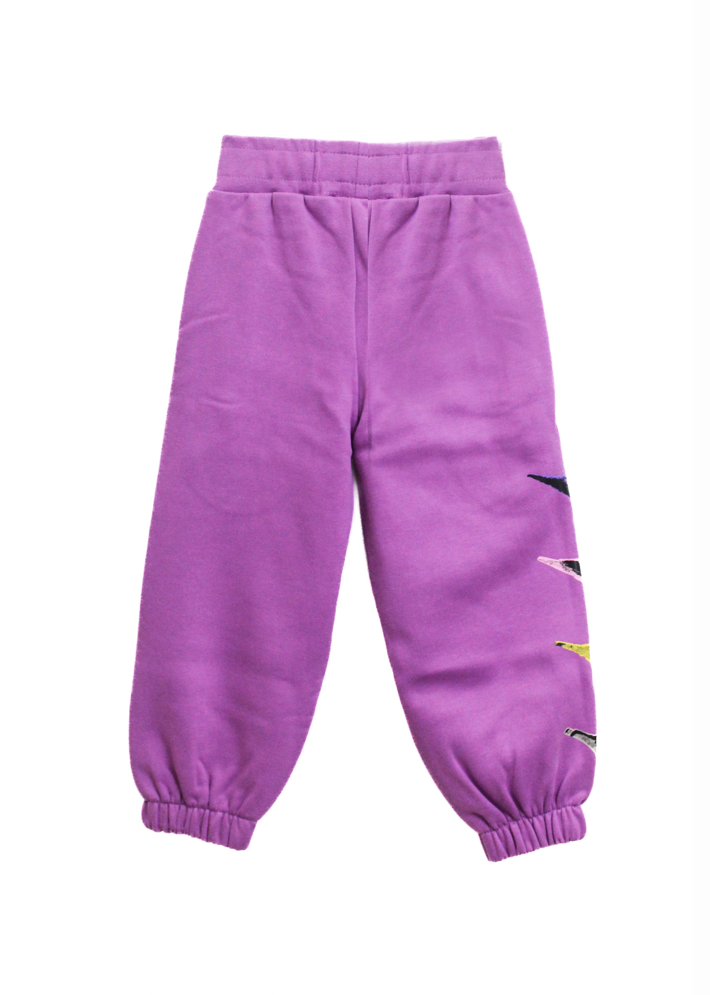 Diadora Kids Pantaloni in Felpa Lilla per Bambine