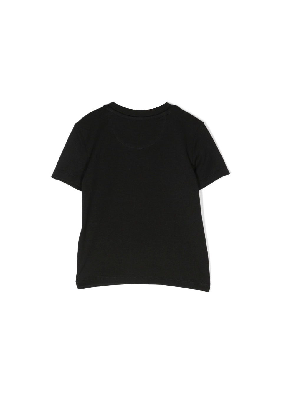 Calvin Klein Kids T-shirt Nera con Stampa Logo per Neonati
