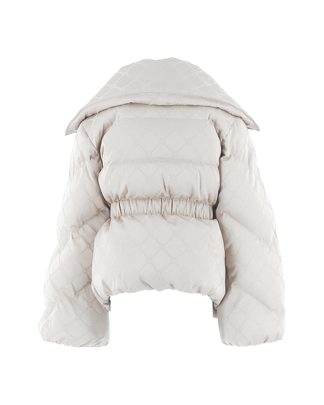 Elisabetta Franchi La Mia Bambina Piumino Bianco Avvitato per Bambine