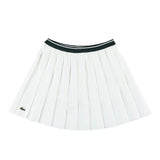 Lacoste Kids Girls' White Pleated Skirt