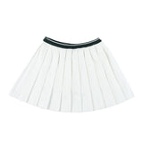 Lacoste Kids Girls' White Pleated Skirt