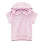 Hinnominate Kids Felpa Rosa con Logo All-over