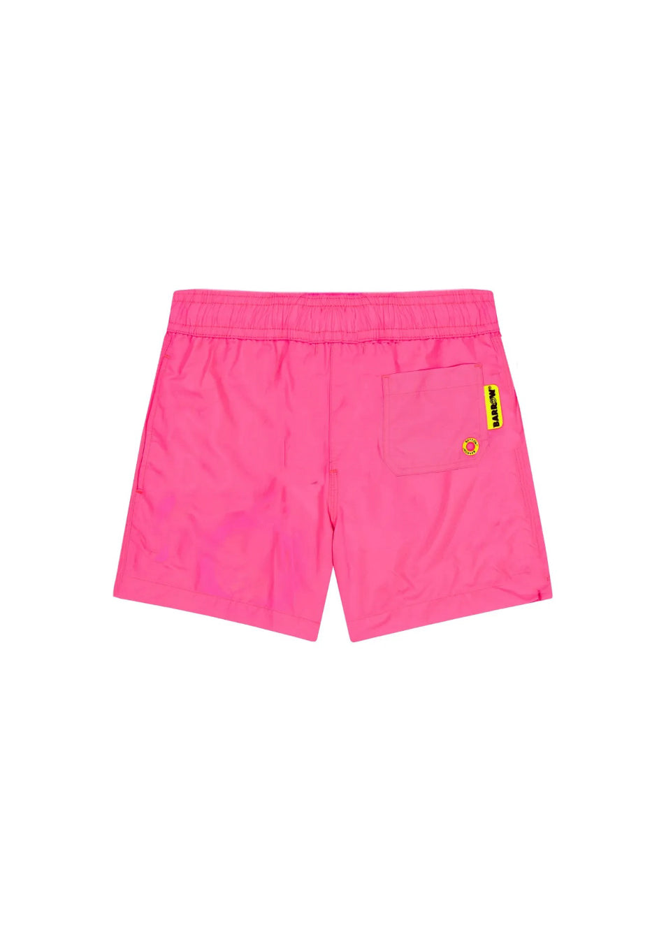 Barrow Kids Costume Boxer Fucsia Fluo con Logo per Bambini