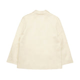 N°21 Kids Giacca Blazer Panna Doppiopetto per Bambine