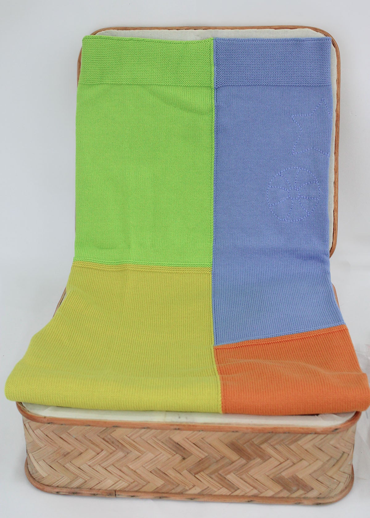 Le Coconne Coperta Multicolor per Neonati