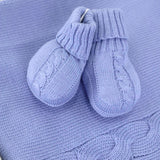 Le Coconne Scarpine Celeste per Neonati
