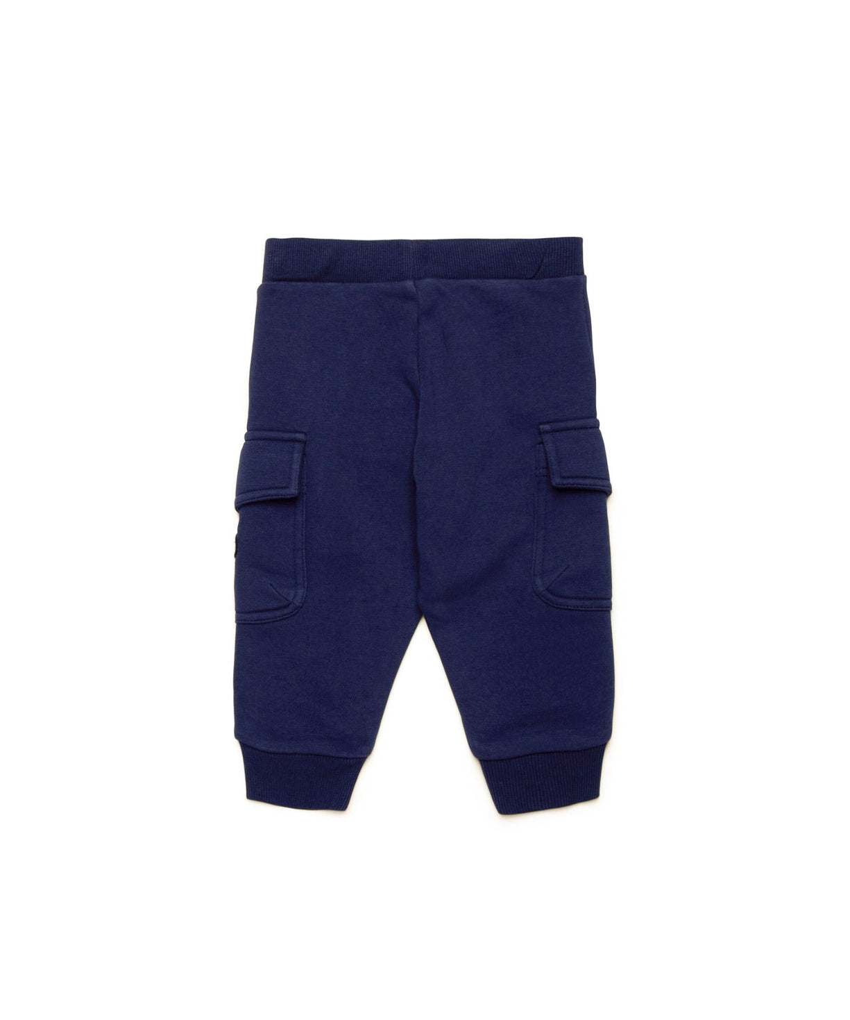 Diesel Kids Pantaloni in Tuta Blu per Neonati (retro)