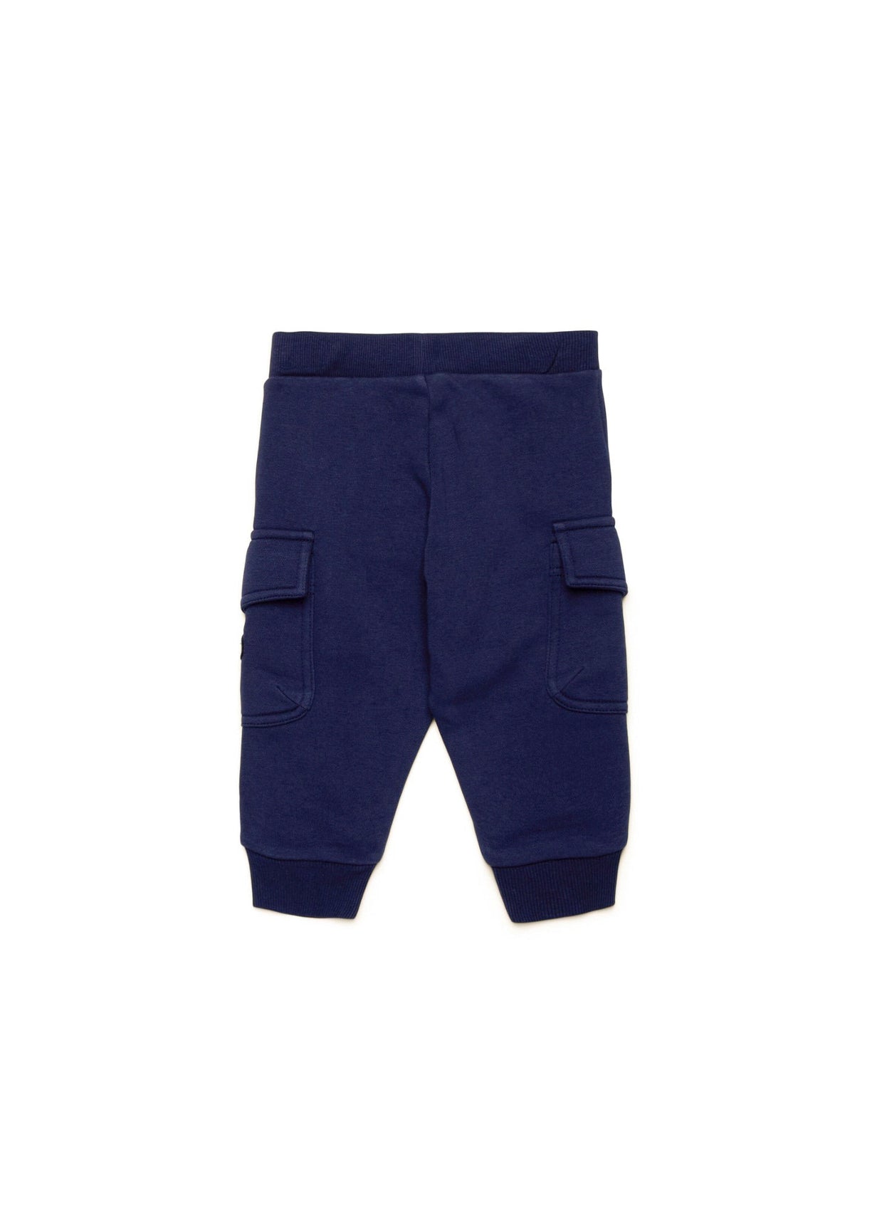 Diesel Kids Pantaloni in Tuta Blu per Neonati (retro)