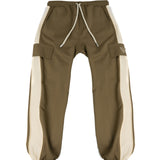 Yes London Kids Pantalone Cammello/Panna per Bambini