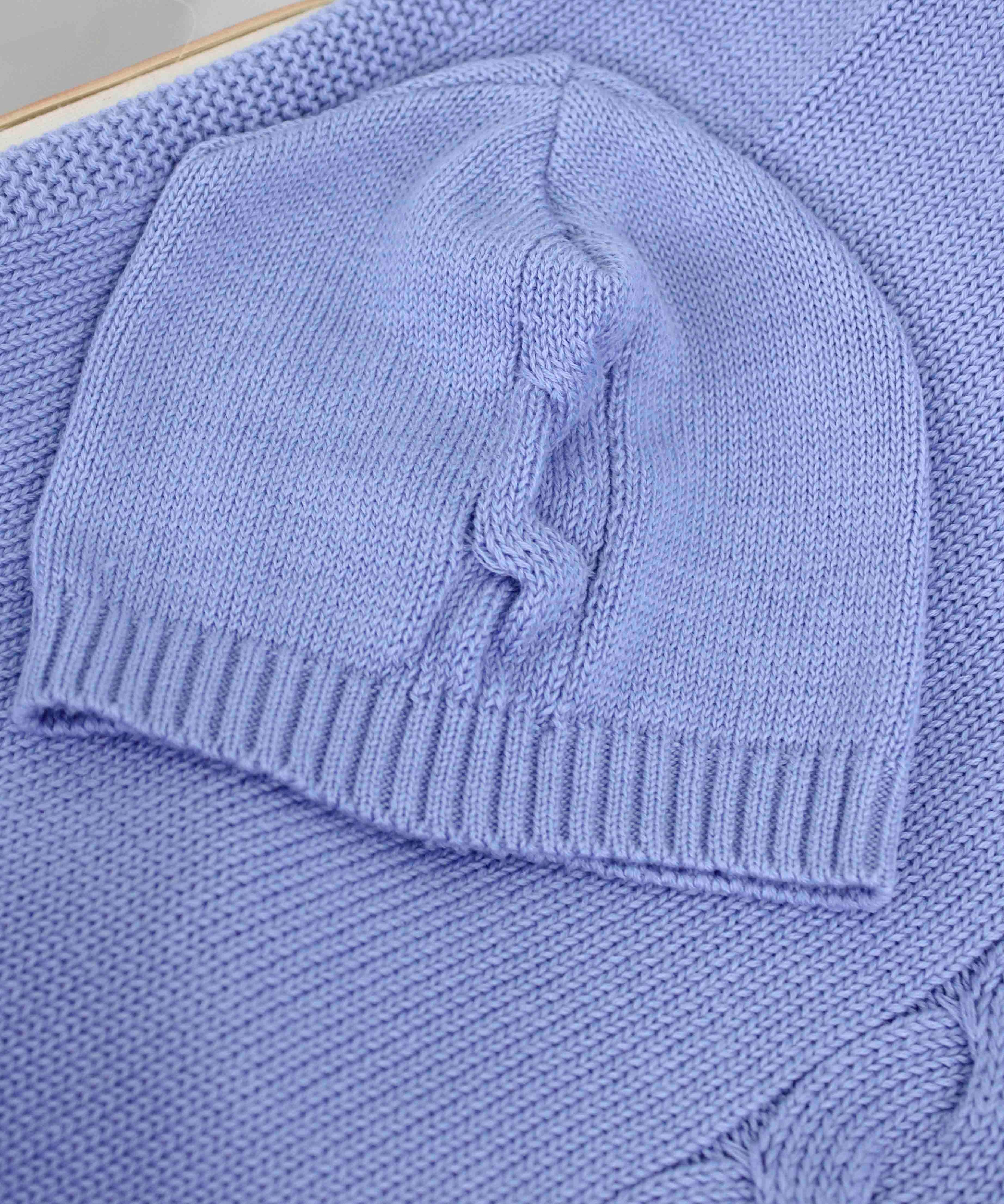 Le Coconne Cappello Celeste per Neonati