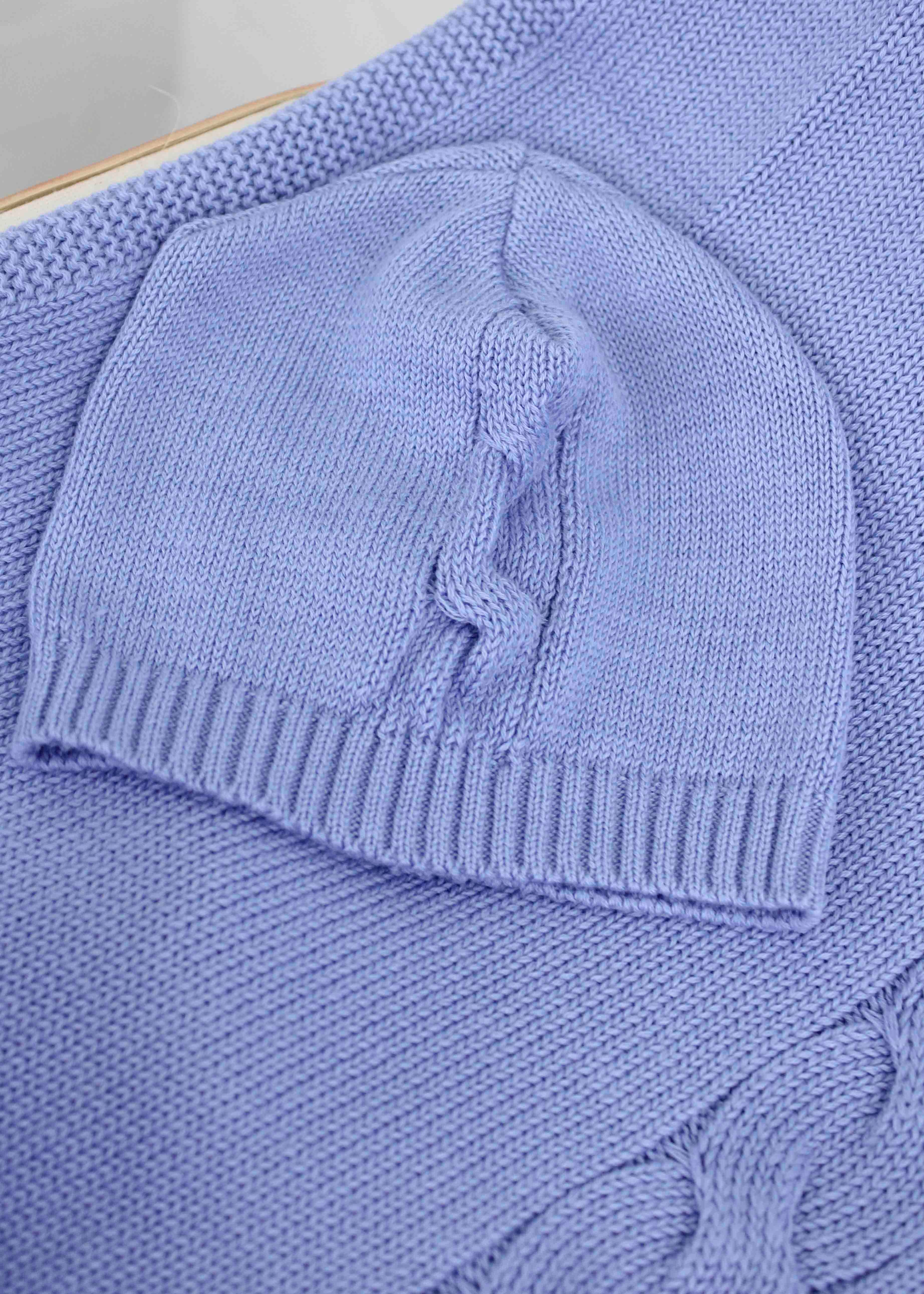 Le Coconne Cappello Celeste per Neonati