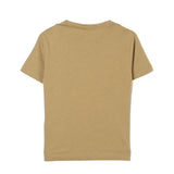 Pinko Kids T-shirt Sabbia con Logo per Bambine