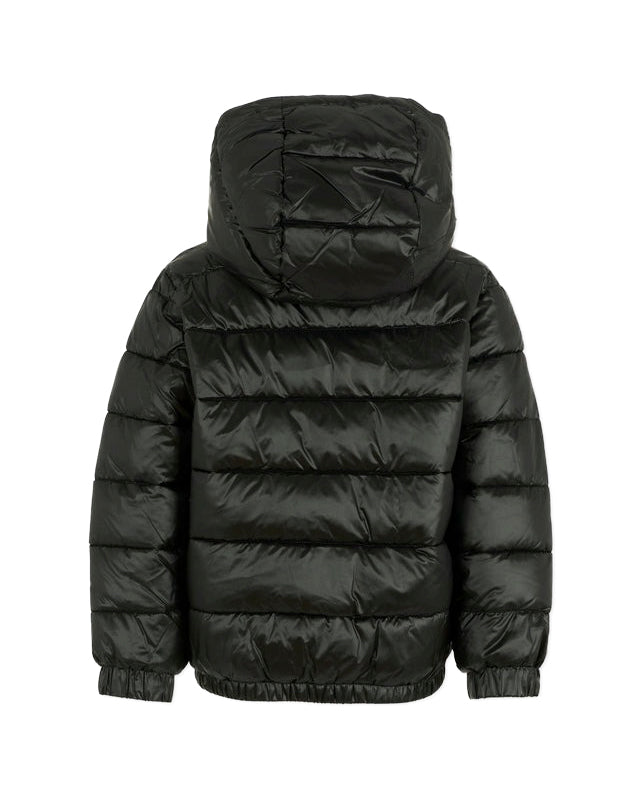 Moschino Kids Giubbino Nero con Logo