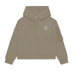 Dsquared2 Kids Felpa Con Cappuccio Beige per Bambini