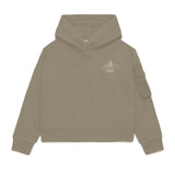 Dsquared2 Kids Felpa Con Cappuccio Beige per Bambini