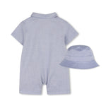 Boss Kids Tutina + Cappello Blu per Neonati